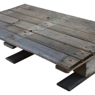 RP100328 -Blokpallet dicht bovendek met vleugel 60x100cm, gebruikt